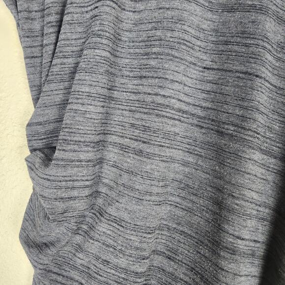 Athleta Downtown Dress, Asymmetrical Hem Ruched Sides, T-Shirt Dress, Small - Picture 5 of 7